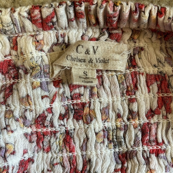 chelsea and violet floral mini skirt - Picture 3 of 3